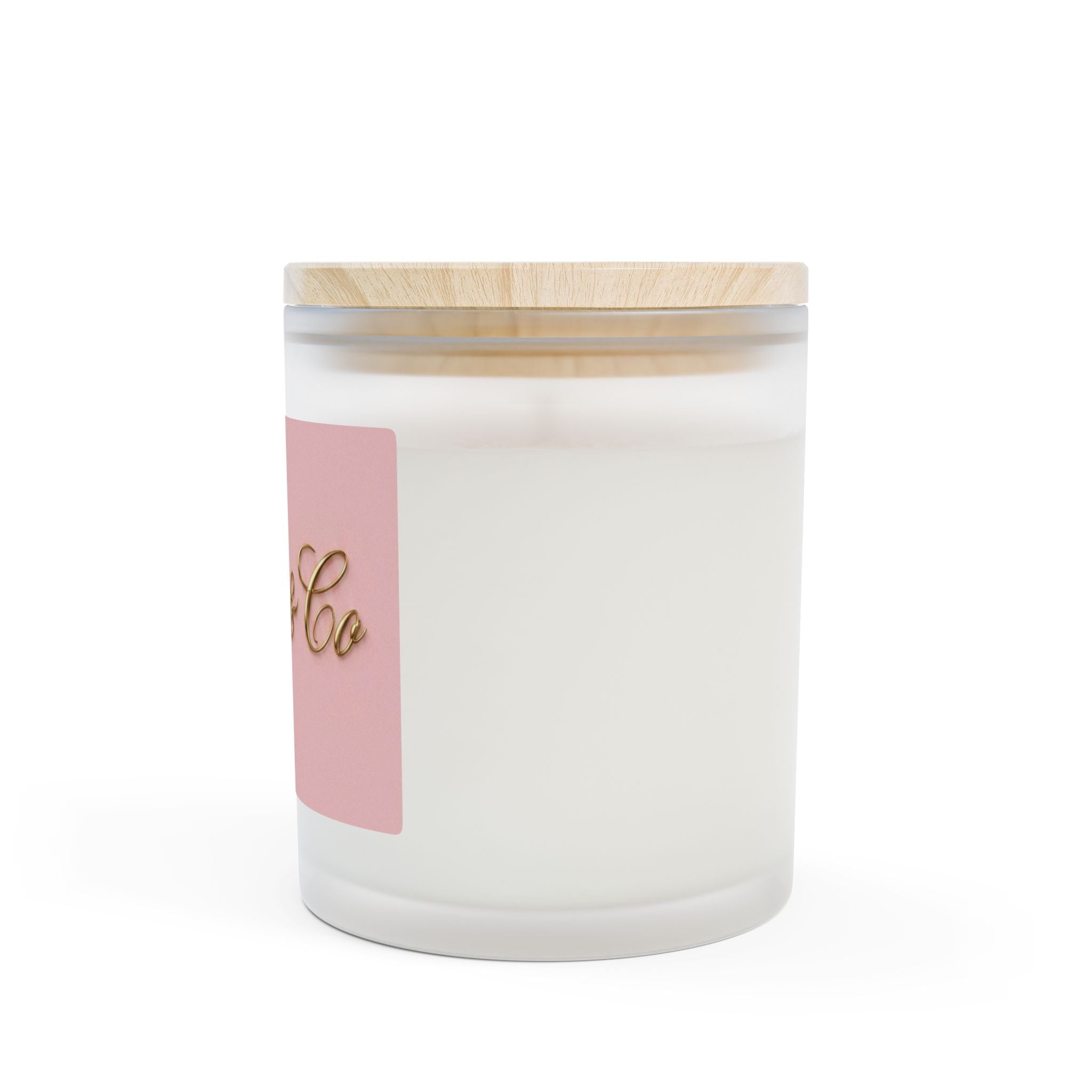 Frosted Glass Candle, 11oz